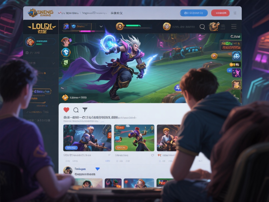 LOL官网首页玩家交流区，畅谈你的游戏经验