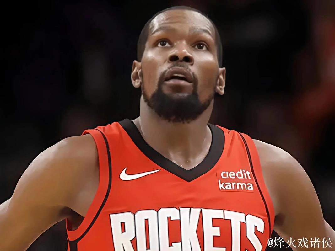 37岁杜兰特单场25+5+5+5帽，成历史第二年长纪录保持者